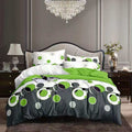 Retro Geo Citrus Bedding Set