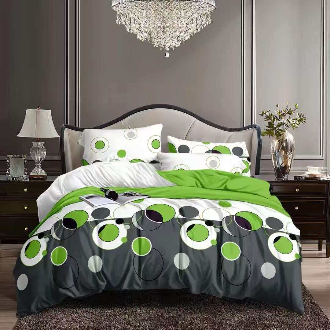 Retro Geo Citrus Bedding Set