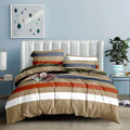 Urban Horizon Striped Bedding Set